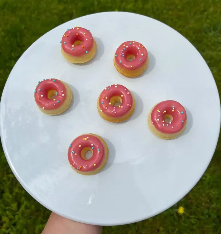 Atelier Enfant - mini donuts au four Simpson - 6 août - mini donuts réalisés par Candice Bakes