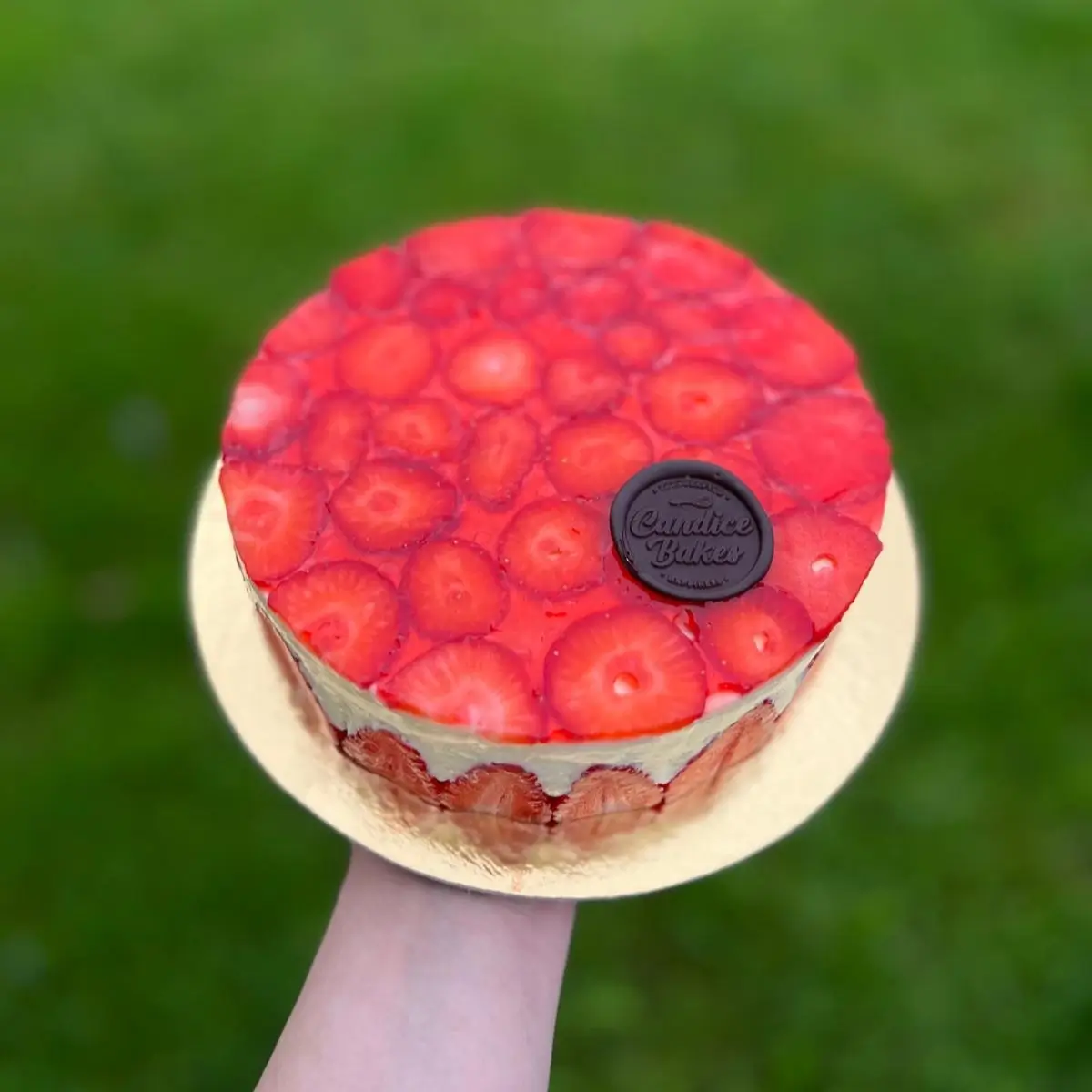 Atelier adulte Fraisier revisitée 7 septembre - Fraisier réalisée par Candice Bakes