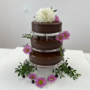 Événements - Réceptions (mariage) - wedding cake à la française - Candice Bakes