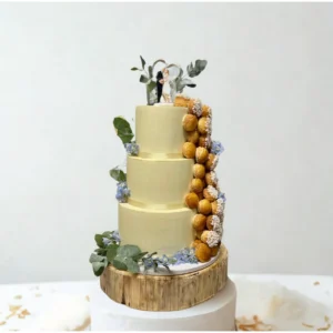 Événements - Réceptions (mariage) - Wedding cake – Gâteau de mariage – Pièce montée - Candice Bakes